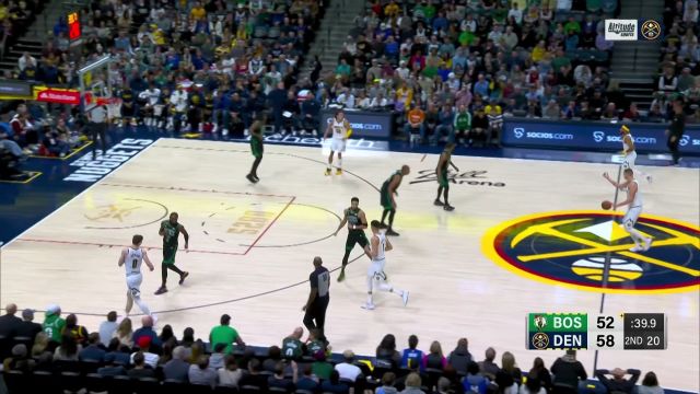 【2023年01月02日 凯尔特人vs掘金集锦】平地一声雷！约基奇连线戈登双手暴扣