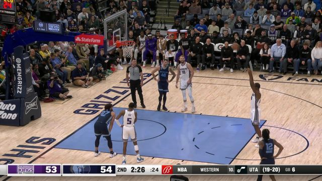 【2023年01月02日】NBA常规赛：国王vs灰熊第2节英文原声回放