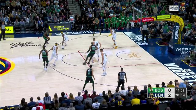 【2023年01月02日 凯尔特人vs掘金集锦】两个布朗的对飚 杰伦布朗三分出手布鲁斯布朗三分回应