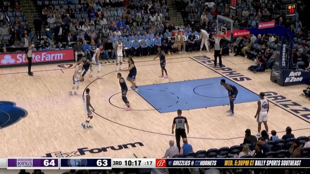 【2023年01月02日 国王vs灰熊集锦】外线突施冷箭 赫尔特接球三分稳稳命中