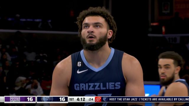 【2023年01月02日 国王vs灰熊集锦】琼斯声东击西送出妙传 莫兰特空中把弓拉满滑翔空接暴扣