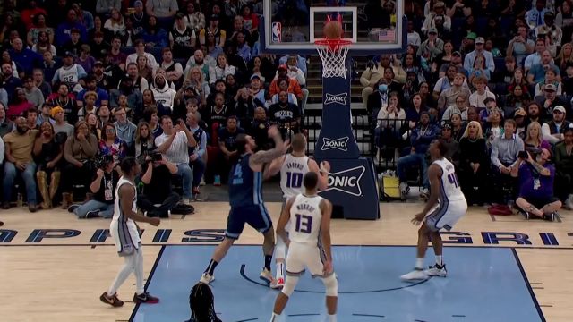 【2023年01月02日 国王vs灰熊集锦】亚当斯vs国王集锦 全场11分摘下23记篮板称霸禁区