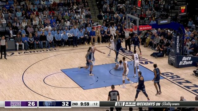 【2023年01月02日 国王vs灰熊集锦】碾压突破势如破竹 杰克逊顶翻巴恩斯打成2+1