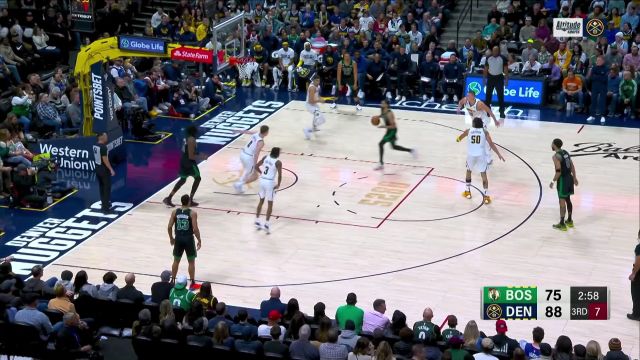 【2023年01月02日 凯尔特人vs掘金集锦】怀特假投真传 威廉姆斯心领神会轻松扣篮