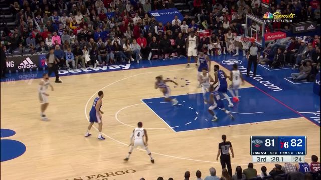 【2023年01月03日 鹈鹕vs76人集锦】银鞍照白马飒沓如流星！马克西全场反击如风般奔跑