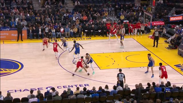 【2023年01月03日】NBA常规赛：老鹰vs勇士第2节中文解说回放