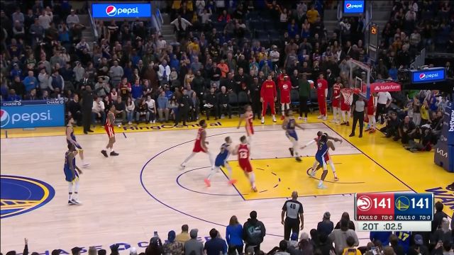 【2023年01月03日 老鹰vs勇士集锦】恭喜拿下新年第一胜 卢尼神奇补篮压哨绝杀