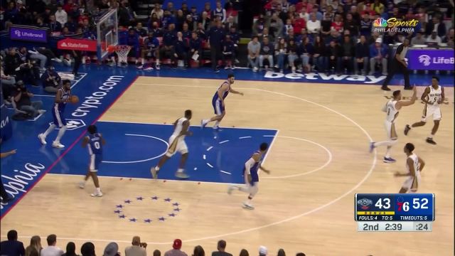 【2023年01月03日 鹈鹕vs76人集锦】猛兽出笼！锡安禁区横扫突破攻筐连中三元