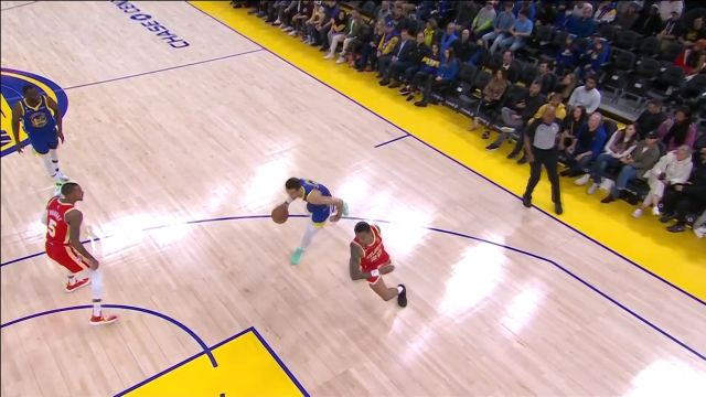 【2023年01月03日 老鹰vs勇士集锦】勇士奇兵天降 鲍德温内外开花连得8分