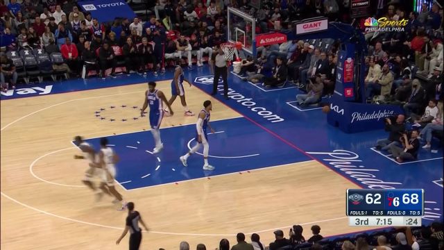 【2023年01月03日 鹈鹕vs76人集锦】拦不住 根本拦不住！锡安篮下爆破予取予求