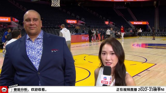 【2023年01月03日 老鹰vs勇士集锦】前方连线孟超：老鹰应该着眼当下调整状态 普尔要适应并带领自己的第二阵容