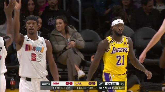 【2023年01月05日 热火vs湖人集锦】热巴组合连线！阿德巴约直塞篮下巴特勒打成2+1