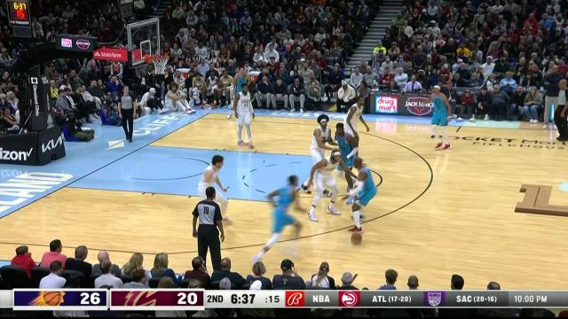 【2023年01月05日 太阳vs骑士集锦】你当我吃素？阿伦捍卫禁区抡臂大帽扇飞布里奇斯