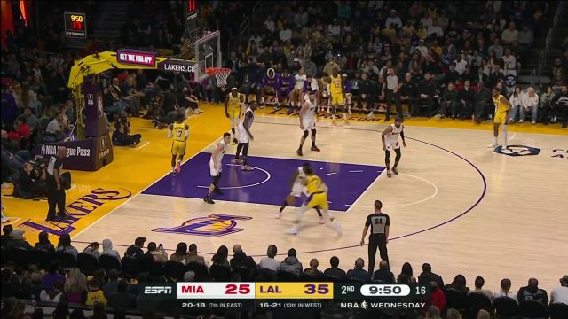 【2023年01月05日 热火vs湖人集锦】突然变向让人猝不及防 威斯布鲁克巧妙过人技惊四座