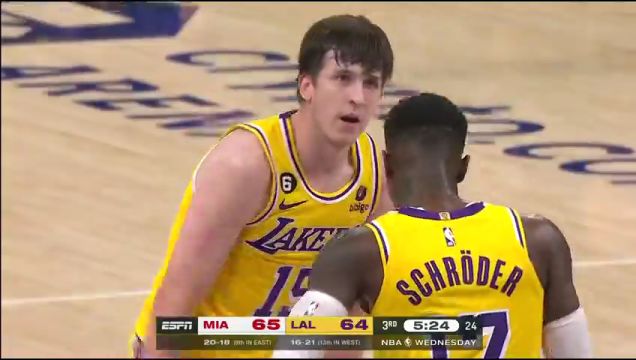 【2023年01月05日】热火vs湖人第3节英文原声回放