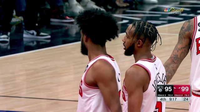 【2023年01月05日】NBA常规赛：篮网vs公牛第4节中文解说回放