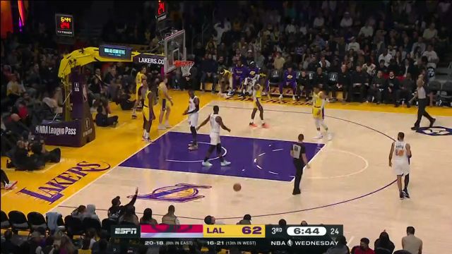 【2023年01月05日 热火vs湖人集锦】巴特勒一张大饼直接喂到嘴边 阿德巴约笑纳双手暴扣