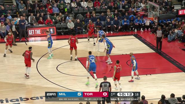 【2023年01月05日 雄鹿vs猛龙集锦】哥们儿今天砍的是四双！字母哥单场12记失误拿下尴尬数据