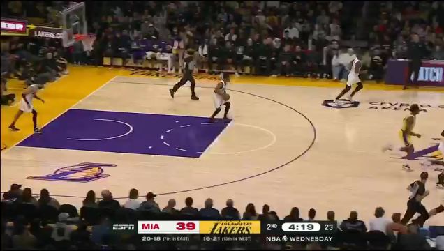 【2023年01月05日】热火vs湖人第2节英文原声回放