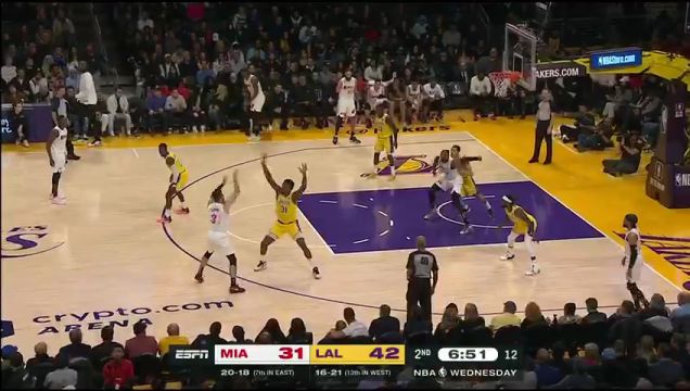 【2023年01月05日】热火vs湖人第2节中文解说回放