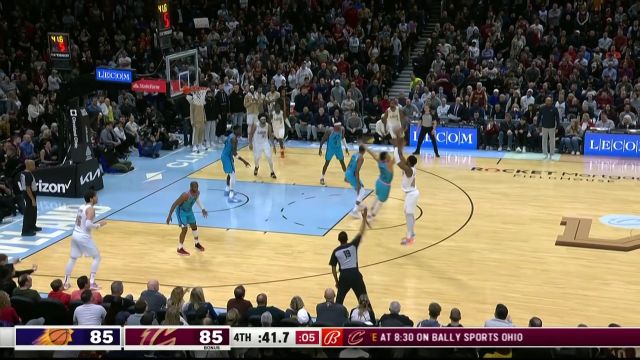 【2023年01月05日 太阳vs骑士集锦】米球王名不虚传！米切尔窒息三分+关键助攻锁定胜局