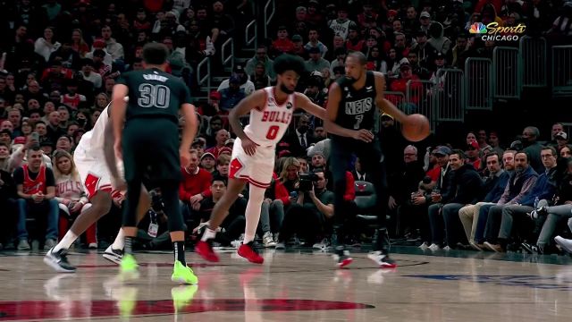 【2023年01月05日 篮网vs公牛集锦】篮网112-121公牛 公牛多点开花终结篮网12连胜