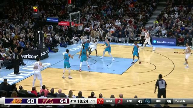 【2023年01月05日 太阳vs骑士集锦】难度系数五颗星！勒维尔高难度失衡跳投惊艳全场