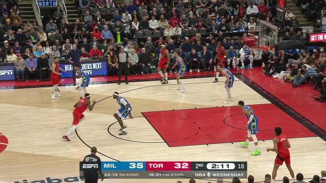 【2023年01月05日 雄鹿vs猛龙集锦】雄鹿vs猛龙精华纯享 雄鹿末节领先21分险遭加时赛逆转