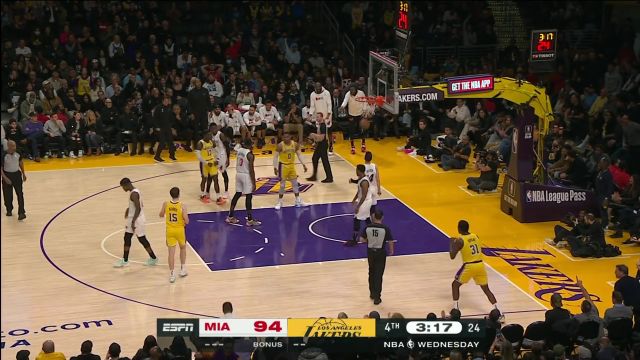 【2023年01月05日 热火vs湖人集锦】熟悉的神龟要回来了 威斯布鲁克晃起两人强行出手打成2+1