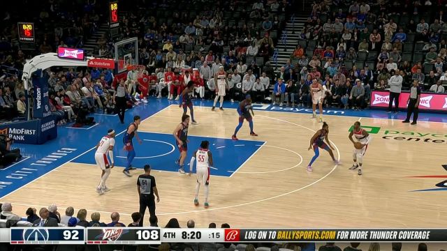 【2023年01月07日 奇才vs雷霆集锦】求稳！巴顿直杀内线假投真传加福德霸气暴扣