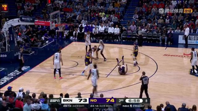 【2023年01月07日】篮网vs鹈鹕第3节中文解说回放