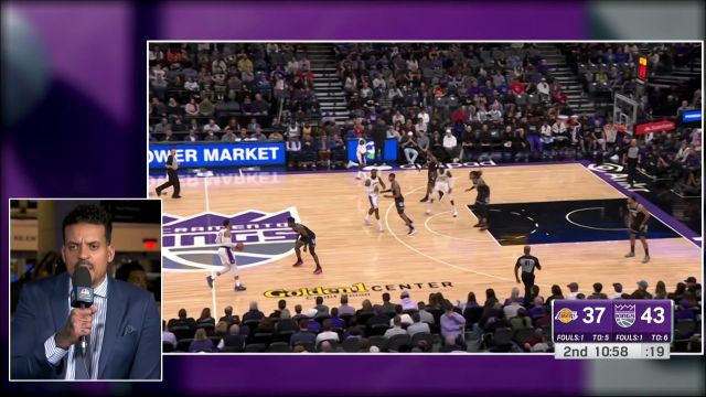 【2023年01月08日】湖人vs国王第2节中文解说回放