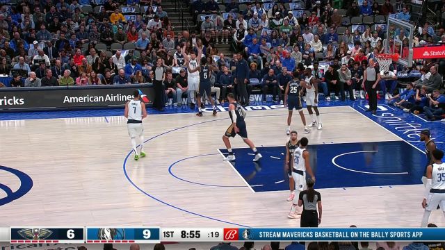 【2023年01月08日】鹈鹕vs独行侠第1节英文原声回放