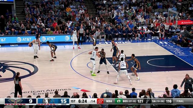 【2023年01月08日 鹈鹕vs独行侠集锦】再来试一个！哈达威三分线手感火热张手就有