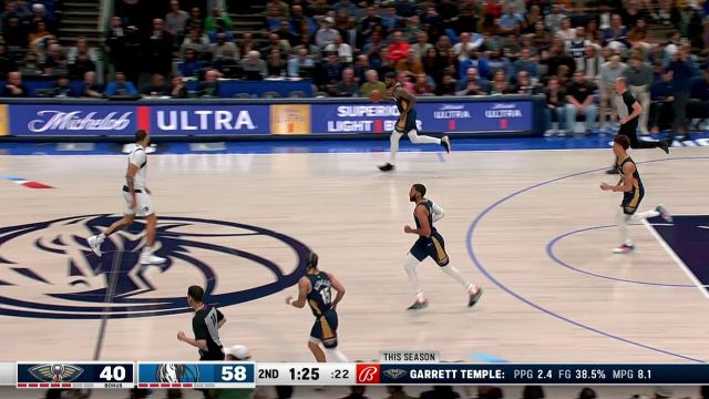 【2023年01月08日 鹈鹕vs独行侠集锦】一脚油门直奔目的地！尼利基纳小手一抛助飞麦基空接暴扣