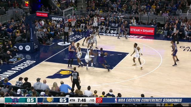 【2023年01月09日 黄蜂vs步行者集锦】黄蜂111-116步行者 特纳29+9步行者险胜黄蜂