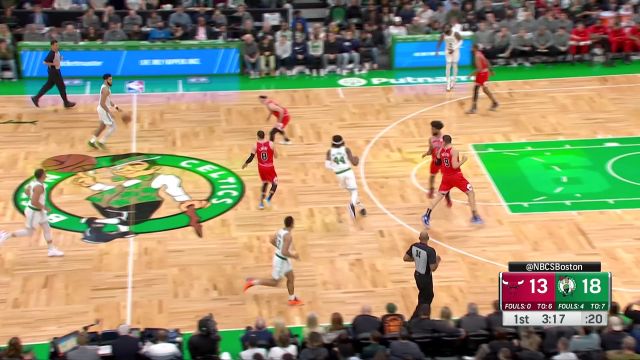 【2023年01月10日 公牛vs凯尔特人集锦】进攻行云流水！塔图姆见缝插针突破上篮一条龙