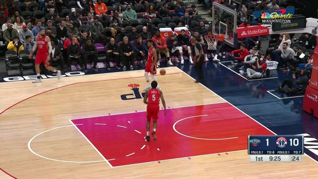 【2023年01月10日】鹈鹕vs奇才中文解说全场回放