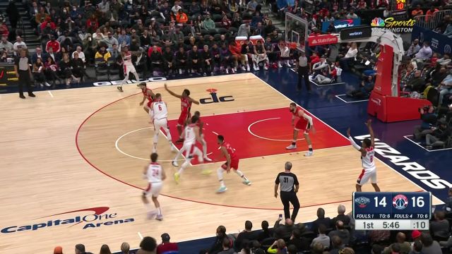 【2023年01月10日 鹈鹕vs奇才集锦】比老大不在我来承接！莫里斯急停中距离+慢三步上篮连续取分