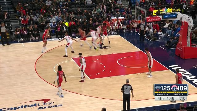 【2023年01月10日 鹈鹕vs奇才集锦】兢兢业业！坦普尔空位三分张手就有