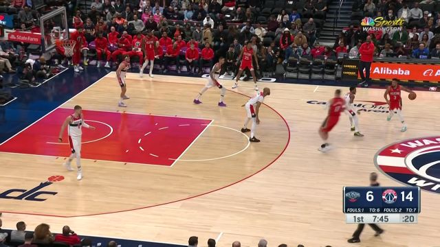 【2023年01月10日 鹈鹕vs奇才集锦】大哥出马一个顶俩！CJ强攻篮下予取予求连拿四分