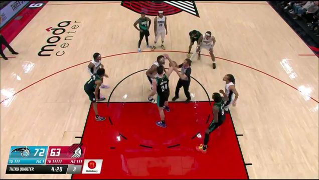 【2023年01月11日】NBA常规赛：魔术vs开拓者第3节英文原声回放