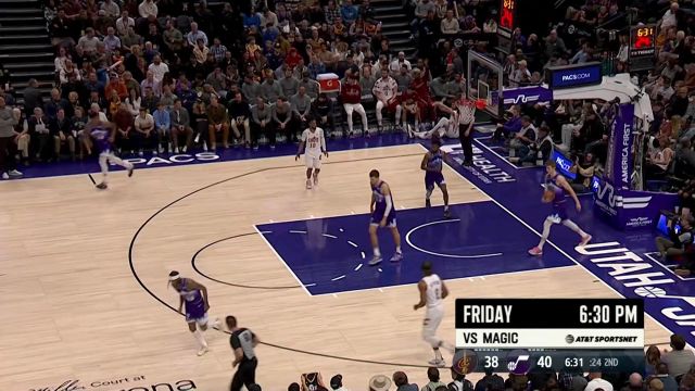 【2023年01月11日 骑士vs爵士集锦】运筹帷幄之中 米切尔脚踩莲花撤步三分命中