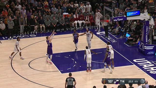 【2023年01月11日】NBA常规赛：骑士vs爵士第4节英文原声回放