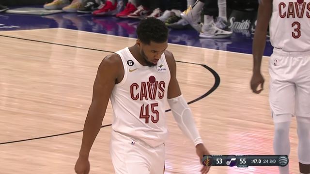 【2023年01月11日】NBA常规赛：骑士vs爵士第2节英文原声回放