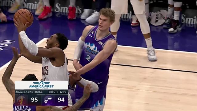 【2023年01月11日 骑士vs爵士集锦】瞬间暴走打崩对手 米切尔天神下凡连续轰下10分