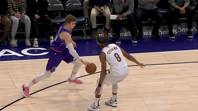 【2023年01月11日 骑士vs爵士集锦】马尔卡宁vs骑士集锦 全场25+16平步青云上演暴力炸筐