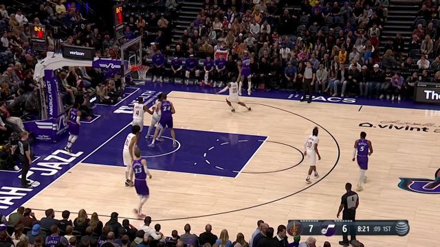 【2023年01月11日 骑士vs爵士集锦】接球开火毫不手软 克拉克森祭出穿云箭正中靶心