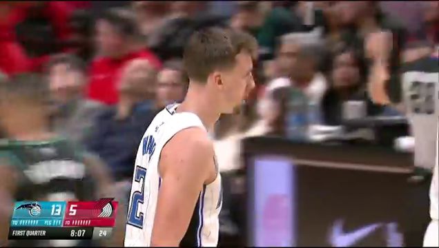 【2023年01月11日】NBA常规赛：魔术vs开拓者第1节英文原声回放