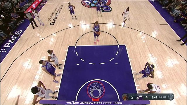 【2023年01月11日】NBA常规赛：骑士vs爵士第1节英文原声回放